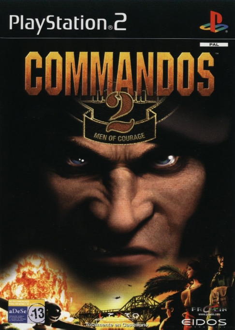 Commandos 2 - Men Of Courage — box-2D (SP)