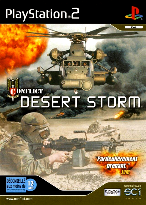 Conflict - Desert Storm — box-2D (FR)