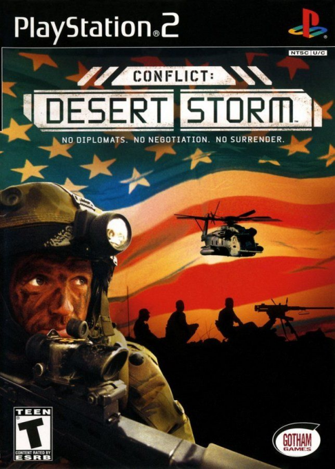 Conflict - Desert Storm box art
