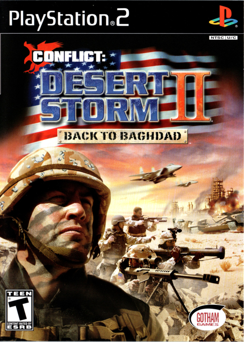 Conflict - Desert Storm 2 box art