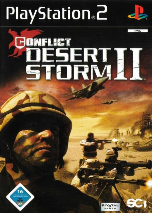 Conflict - Desert Storm 2 — box-2D (DE)