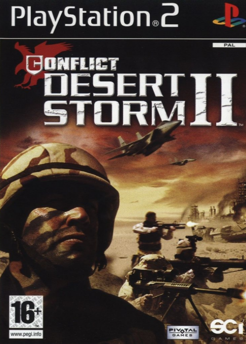 Conflict - Desert Storm 2 — box-2D (SP)