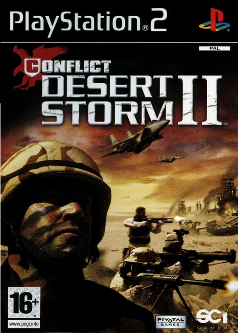 Conflict - Desert Storm 2 — box-2D (FR)