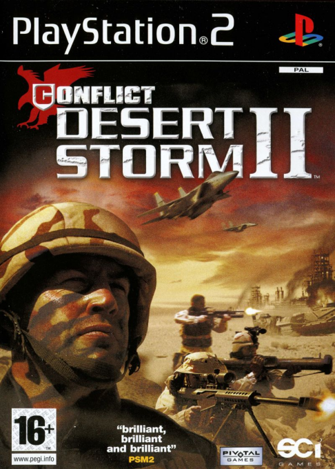 Conflict - Desert Storm 2 — box-2D (EU)