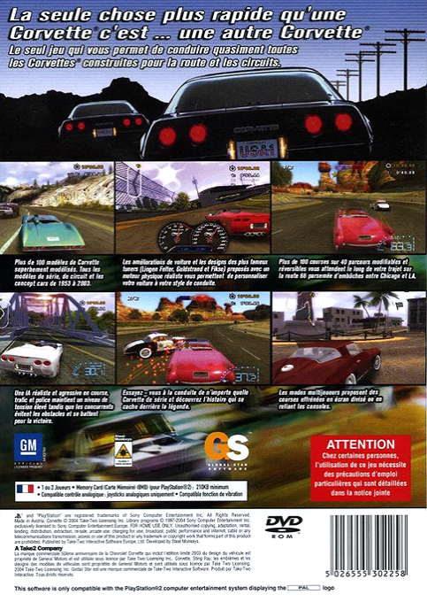 Corvette — box-2D-back (FR)
