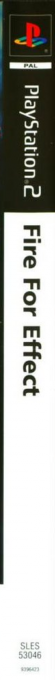 Ct Special Forces - Fire For Effect — box-2D-side (DE)