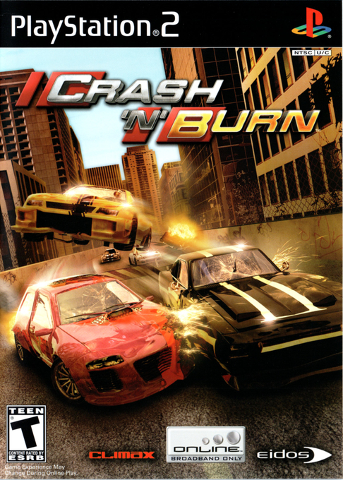 Crash 'n' Burn box art