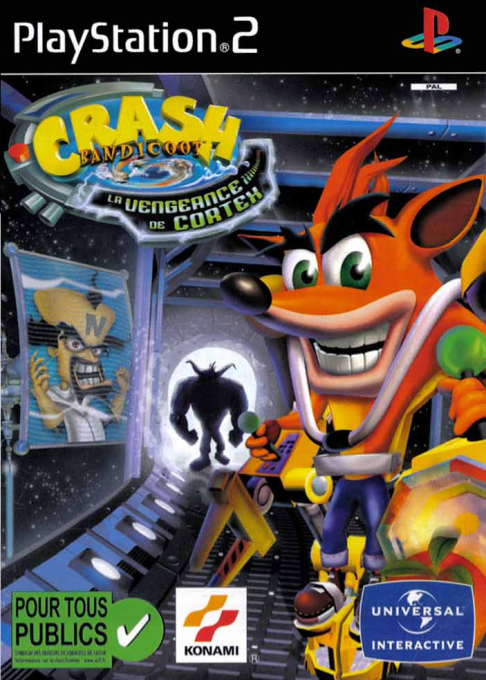 Crash Bandicoot - The Wrath of Cortex — box-2D (FR)