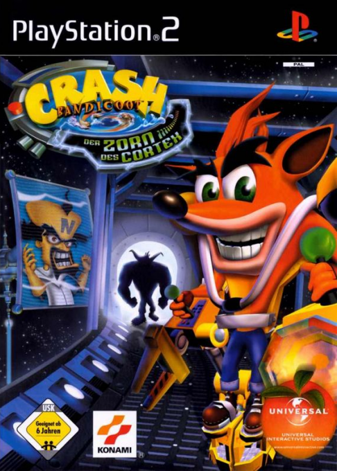Crash Bandicoot - The Wrath of Cortex — box-2D (DE)