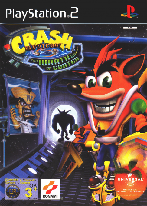 Crash Bandicoot - The Wrath of Cortex — box-2D (EU)