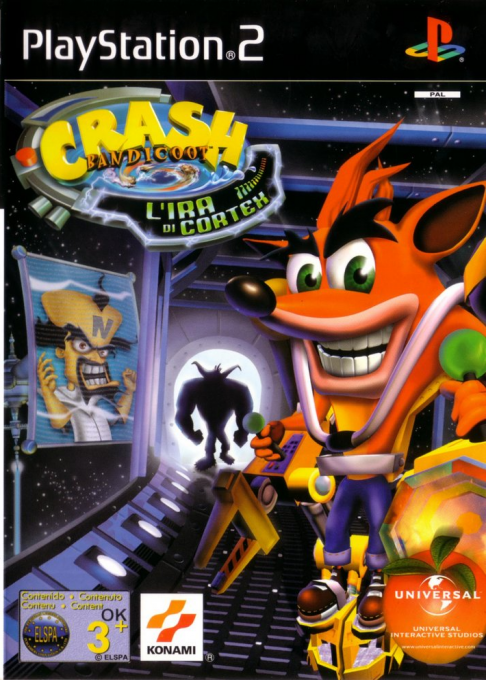 Crash Bandicoot - The Wrath of Cortex — box-2D (IT)