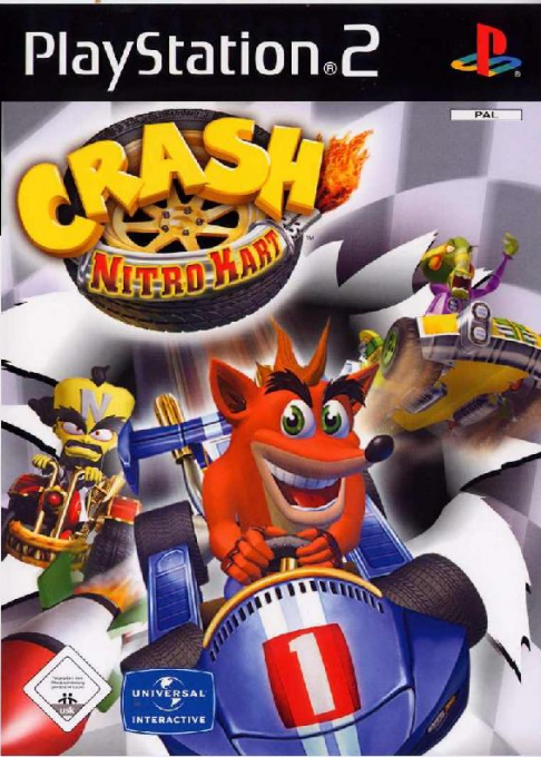 Crash Nitro Kart — box-2D (DE)