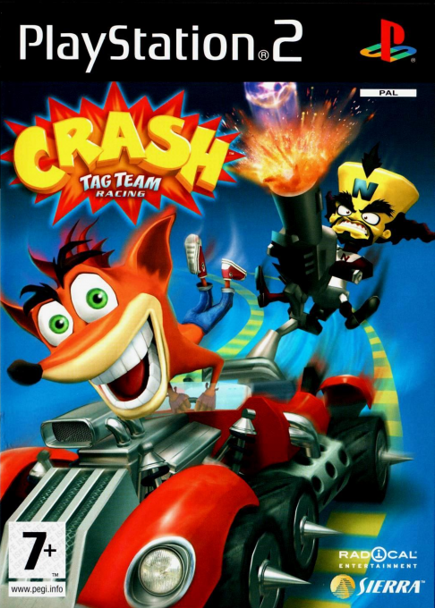 Crash Tag Team Racing — box-2D (SP)
