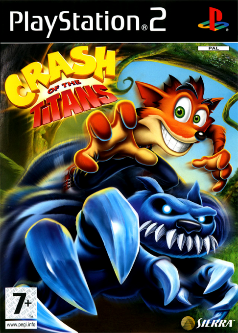 Crash Of The Titans — box-2D (FR)