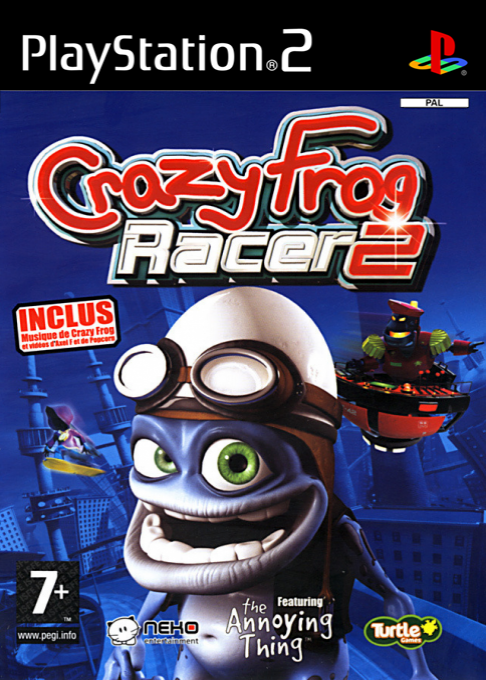 Crazy Frog Racer 2 — box-2D (FR)