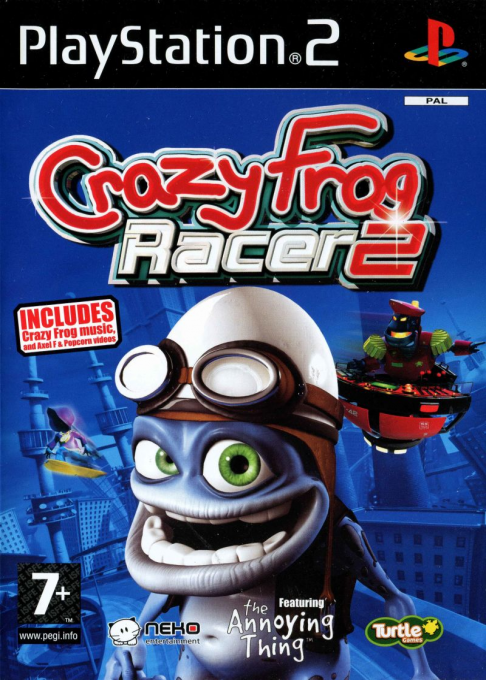 Crazy Frog Racer 2 — box-2D (EU)
