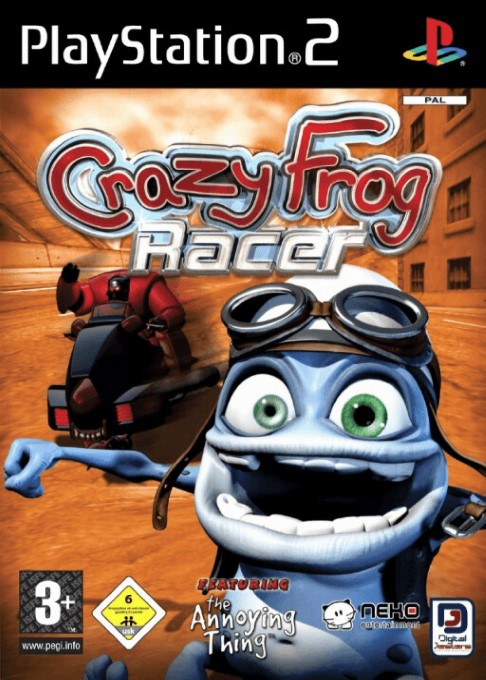 Crazy Frog Racer — box-2D (DE)