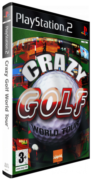 Crazy Golf - World Tour — box-3D (EU)