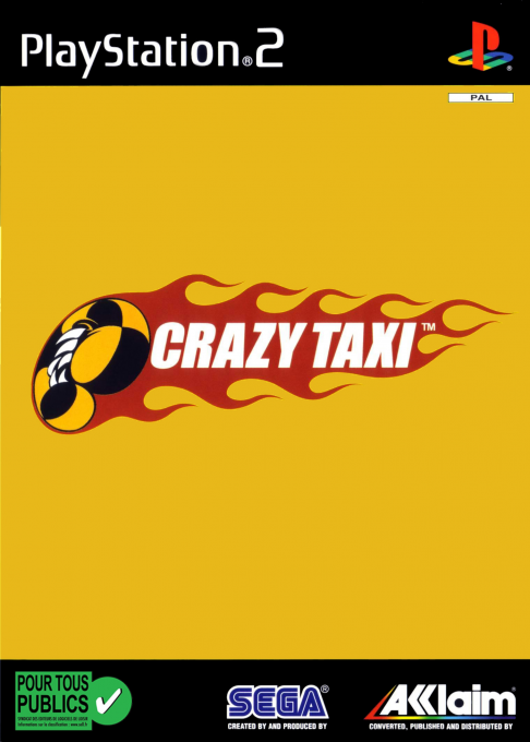 Crazy Taxi — box-2D (FR)
