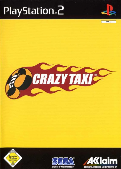 Crazy Taxi — box-2D (DE)