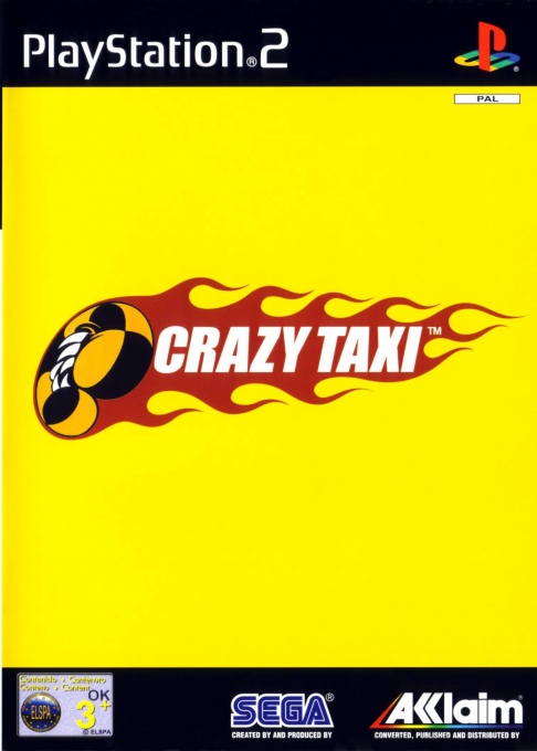 Crazy Taxi — box-2D (EU)