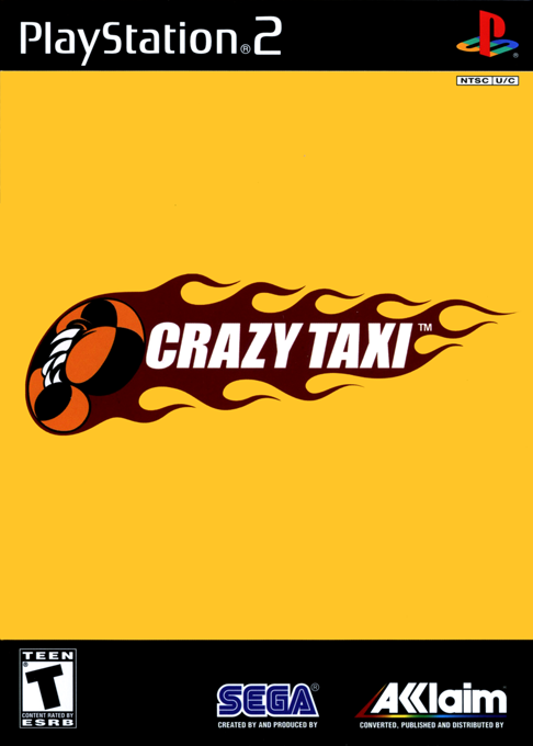 Crazy Taxi box art