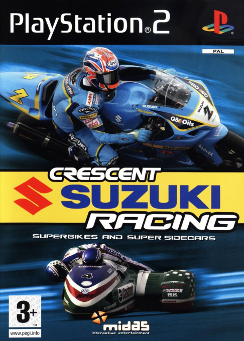 Crescent Suzuki Racing - Superbikes And Super Sidecars — box-2D (SP)