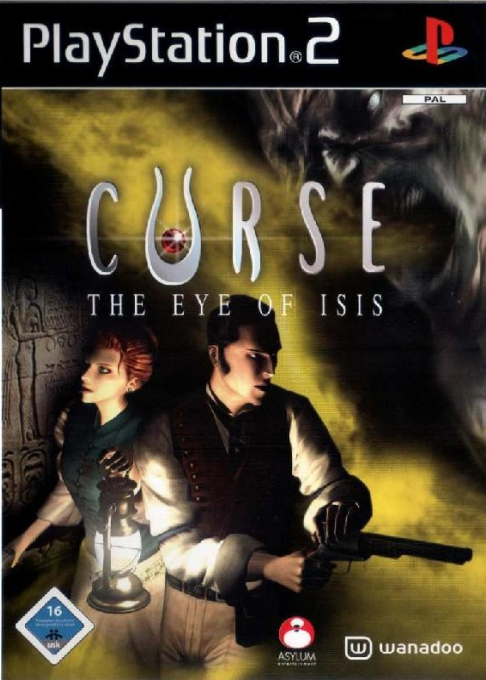 Curse - The Eye Of Isis — box-2D (DE)