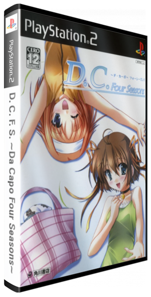 D.c.f.s. - Da Capo - Four Seasons — box-3D (JP)