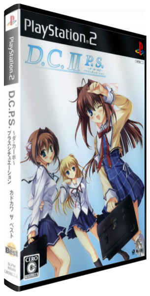 D.c. 2 P.s. - Da Capo 2 Plus Situation — box-3D (JP)