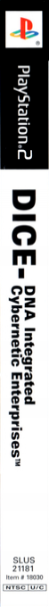 Dice - Dna Integrated Cybernetic Enterprises — box-2D-side (US)