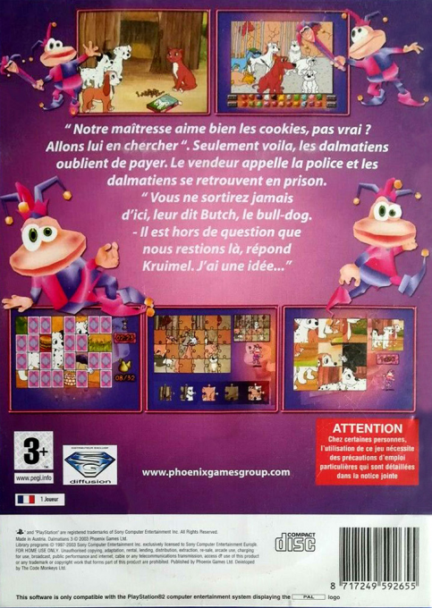 Dalmatians 3 — box-2D-back (FR)