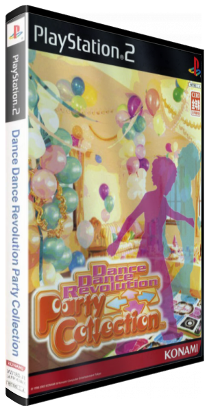 Dance Dance Revolution - Party Collection — box-3D (JP)