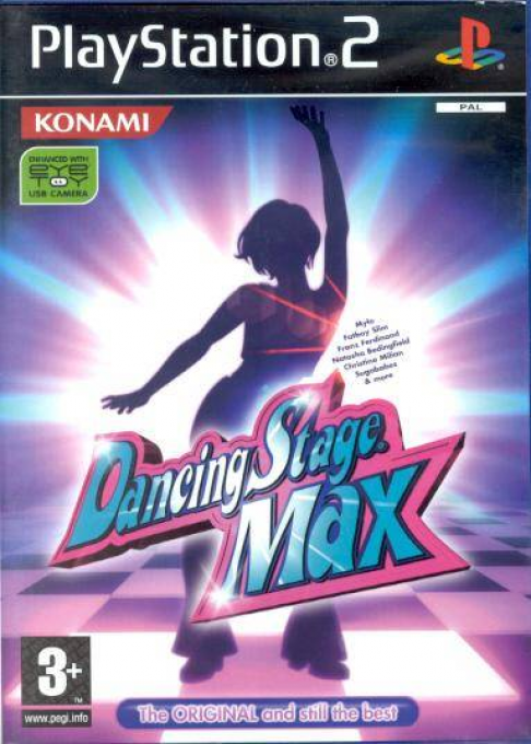 Dancing Stage Max — box-2D (EU)