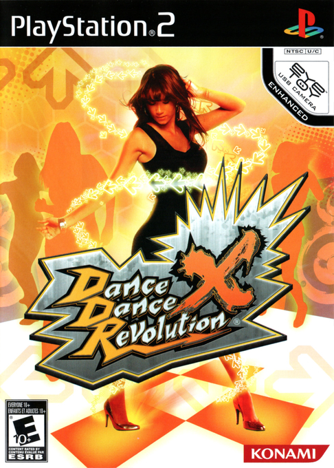 Dance Dance Revolution X box art