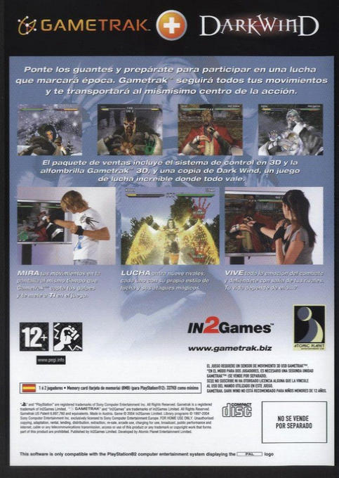 Dark Wind — box-2D-back (SP)