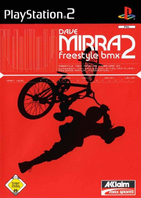 Dave Mirra Freestyle Bmx 2 — box-2D (DE)