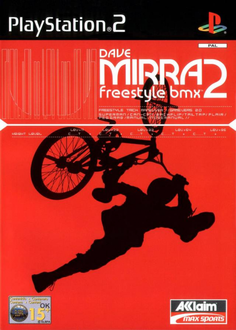 Dave Mirra Freestyle Bmx 2 — box-2D (EU)