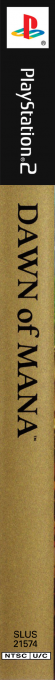 Dawn Of Mana — box-2D-side (US)