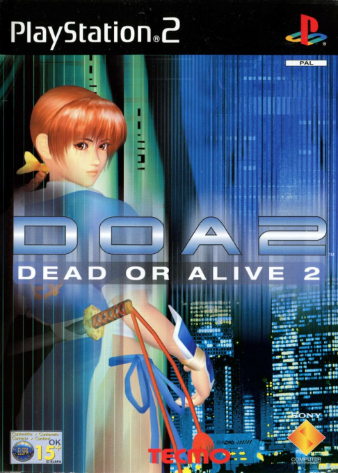 DOA2 - Dead or Alive 2 — box-2D (EU)