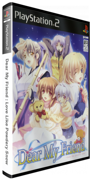 Dear My Friend - Love Like Powdery Snow — box-3D (JP)