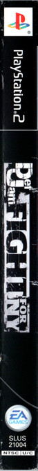 Def Jam Fight For Ny — box-2D-side (US)