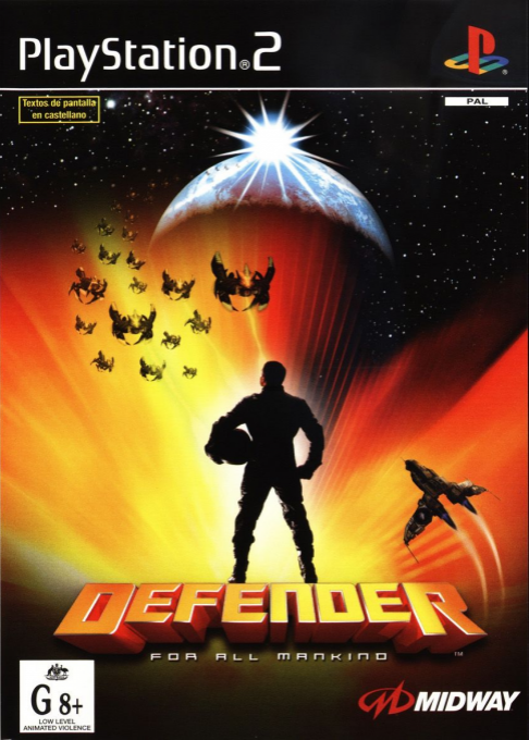 Defender - For All Mankind — box-2D (SP)