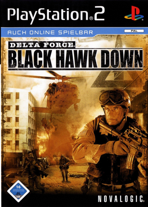 Delta Force - Black Hawk Down — box-2D (DE)