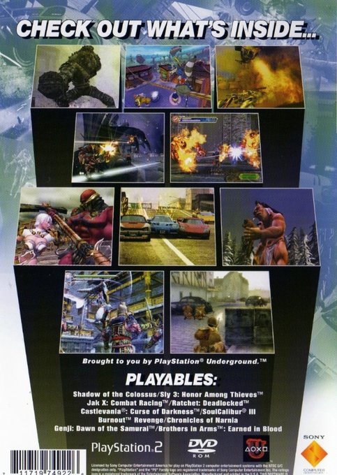 ZZZ:Demo Disc — box-2D-back (WOR)