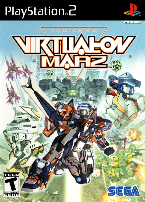 Cyber Troopers - Virtual-On Marz box art