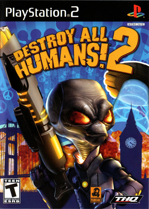 Destroy All Humans! 2 box art