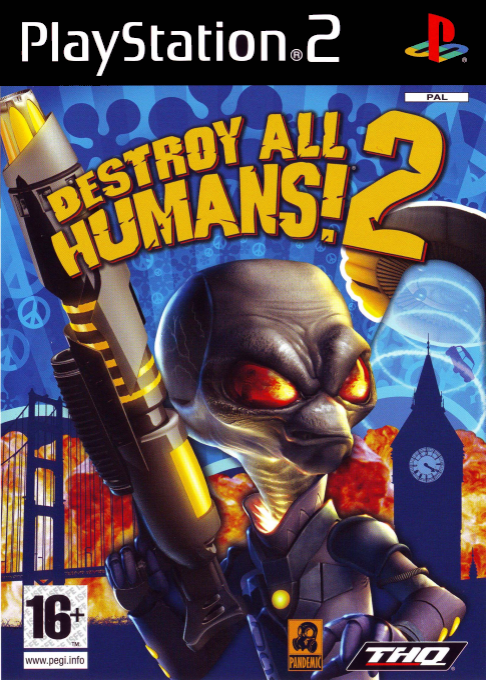 Destroy All Humans! 2 — box-2D (EU)