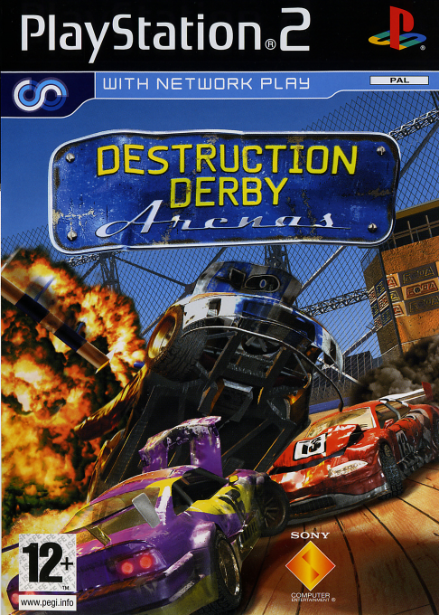 Destruction Derby - Arenas — box-2D (EU)