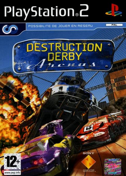 Destruction Derby - Arenas — box-2D (FR)